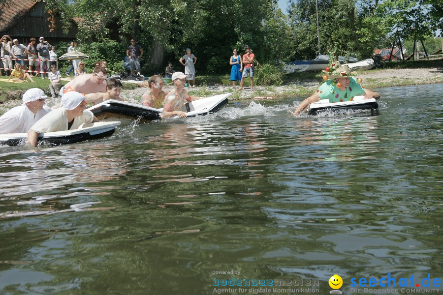 Badewannenrennen 2011: Wasserburg am Bodensee, 16.07.2011