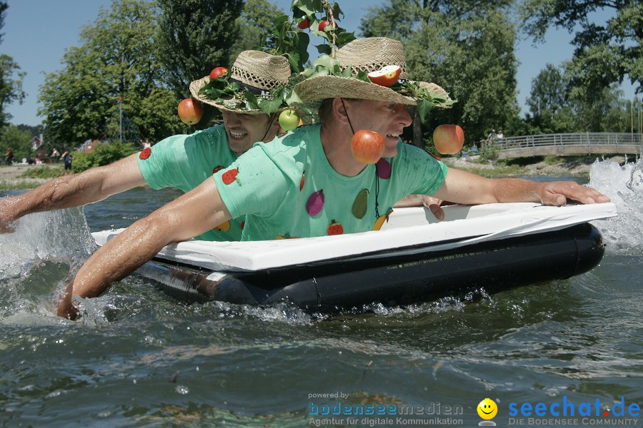 Badewannenrennen 2011: Wasserburg am Bodensee, 16.07.2011