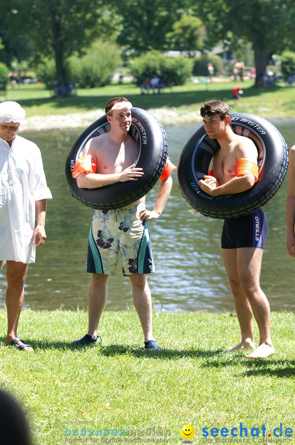 Badewannenrennen 2011: Wasserburg am Bodensee, 16.07.2011