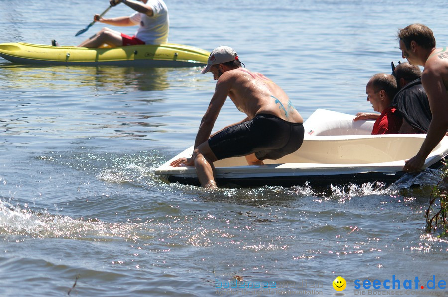 Badewannenrennen 2011: Wasserburg am Bodensee, 16.07.2011