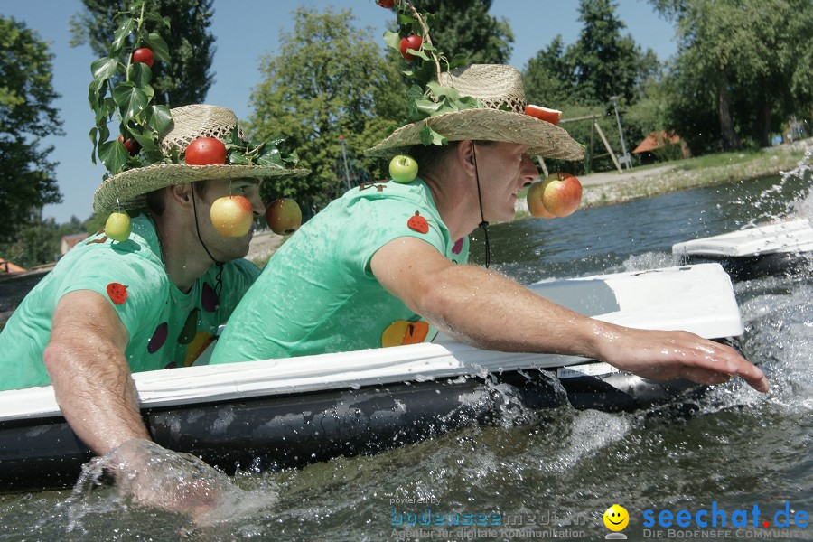 Badewannenrennen 2011: Wasserburg am Bodensee, 16.07.2011