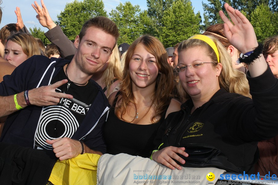 sea of love 2011 - Sommerfestival mit David Guetta am Tunisee bei Freiburg,