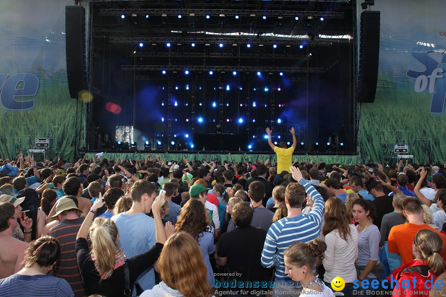 sea of love 2011 - Sommerfestival mit David Guetta am Tunisee bei Freiburg,