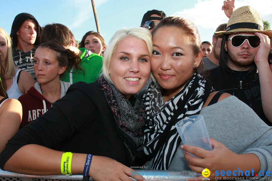 sea of love 2011 - Sommerfestival mit David Guetta am Tunisee bei Freiburg,