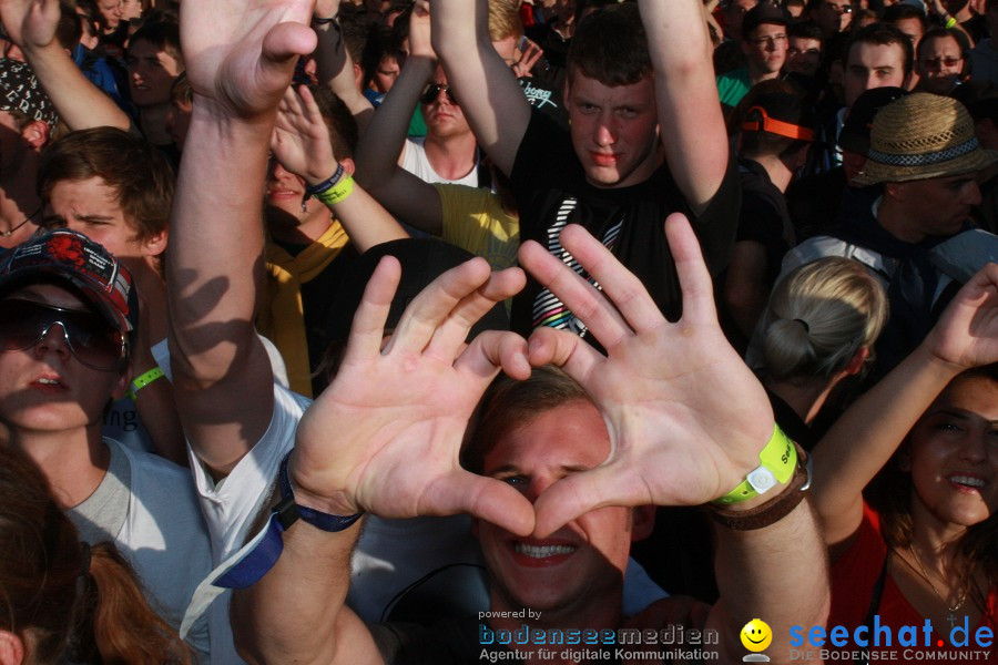 sea of love 2011 - Sommerfestival mit David Guetta am Tunisee bei Freiburg,