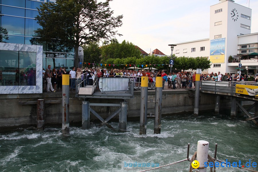 Schlagerboot XXL mit Papis Pumpels: Friedrichshafen am Bodensee, 16.07.2011