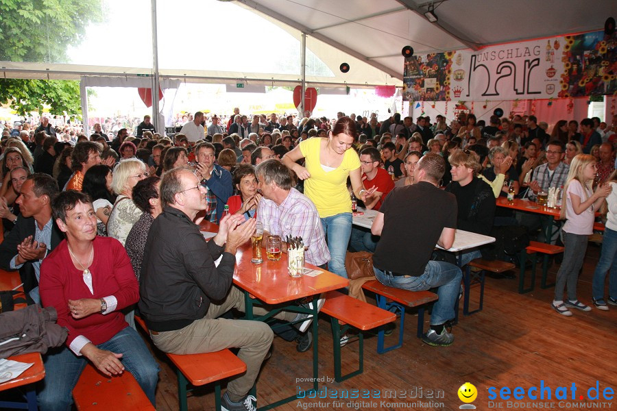 Papis Pumpels beim Schlagerwirt auf dem Seehasenfest: Friedrichshafen, 18.0