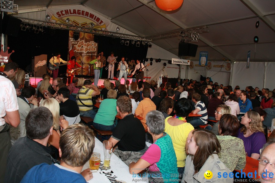 Papis Pumpels beim Schlagerwirt auf dem Seehasenfest: Friedrichshafen, 18.0