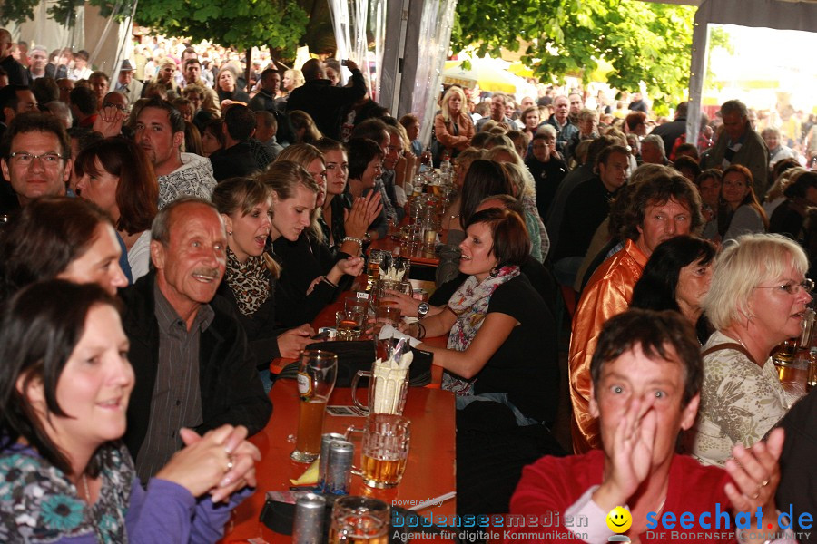 Papis Pumpels beim Schlagerwirt auf dem Seehasenfest: Friedrichshafen, 18.0