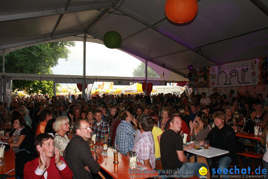 Papis Pumpels beim Schlagerwirt auf dem Seehasenfest: Friedrichshafen, 18.0