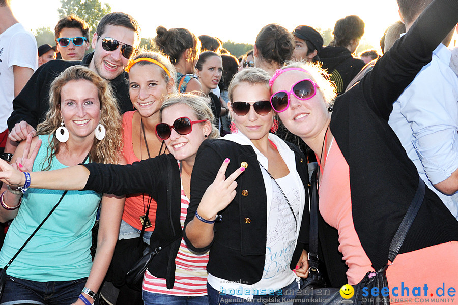 sea of love 2011 - Sommerfestival mit David Guetta am Tunisee bei Freiburg,