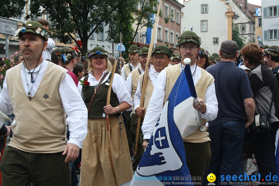 Rutenfest: Antrommeln - Froher Auftakt: Ravensburg, 23.07.2011