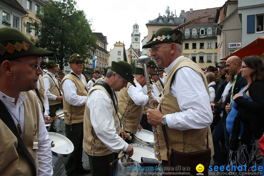 Rutenfest: Antrommeln - Froher Auftakt: Ravensburg, 23.07.2011