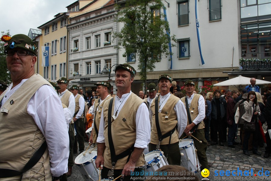 Rutenfest: Antrommeln - Froher Auftakt: Ravensburg, 23.07.2011