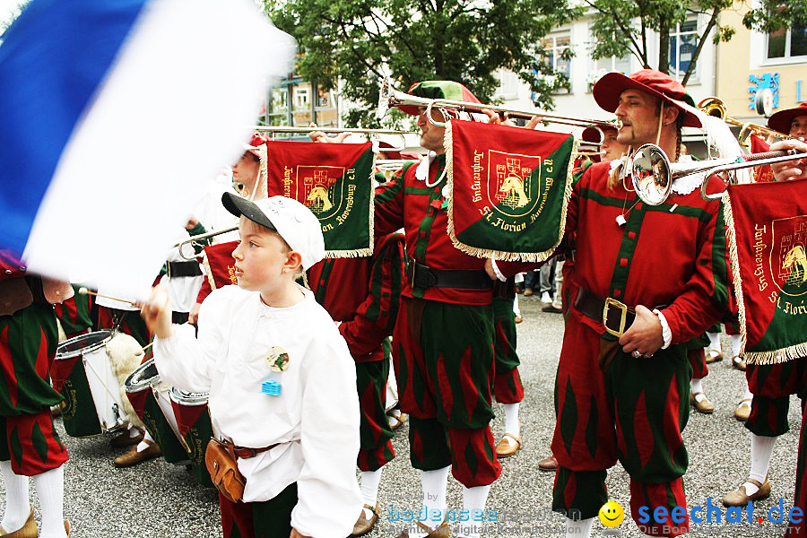 Rutenfest: Antrommeln - Froher Auftakt: Ravensburg, 23.07.2011