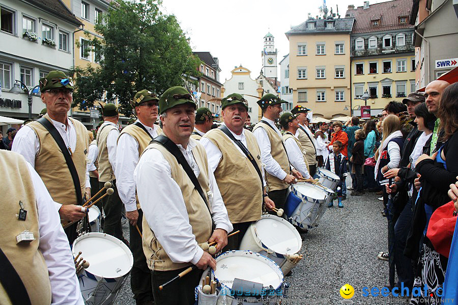 Rutenfest: Antrommeln - Froher Auftakt: Ravensburg, 23.07.2011