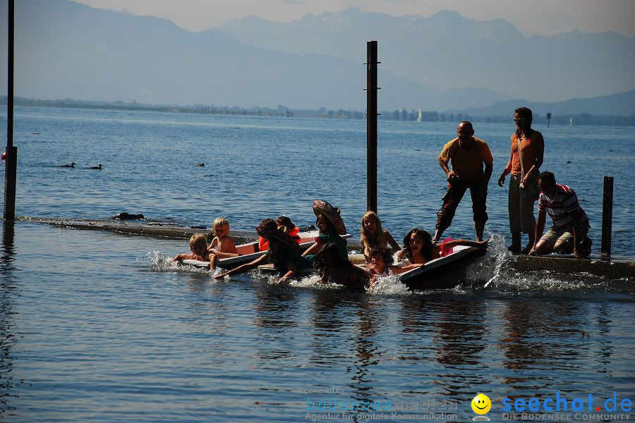 Badewannenrennen 2011: Wasserburg am Bodensee, 16.07.2011