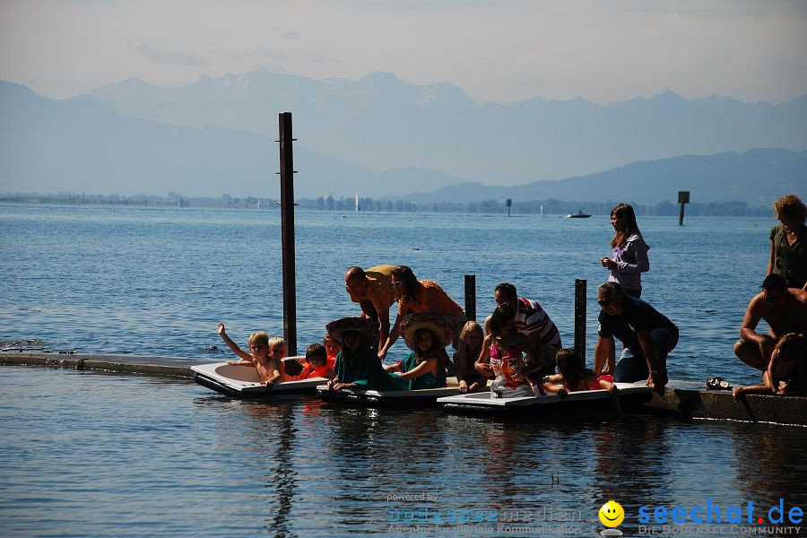 Badewannenrennen 2011: Wasserburg am Bodensee, 16.07.2011