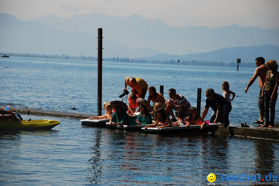 Badewannenrennen 2011: Wasserburg am Bodensee, 16.07.2011