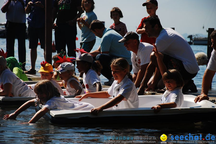 Badewannenrennen 2011: Wasserburg am Bodensee, 16.07.2011