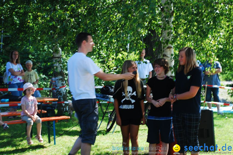 Badewannenrennen 2011: Wasserburg am Bodensee, 16.07.2011