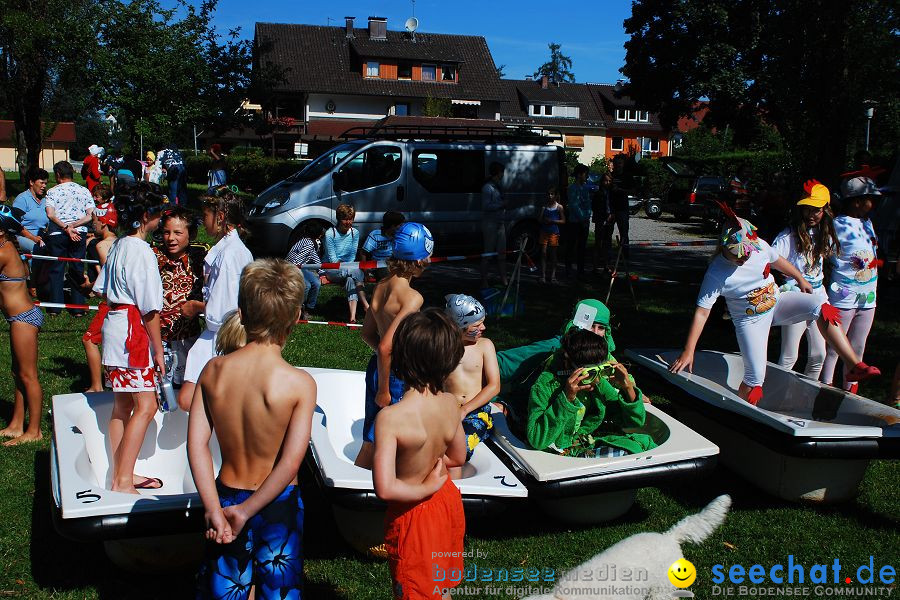 Badewannenrennen 2011: Wasserburg am Bodensee, 16.07.2011