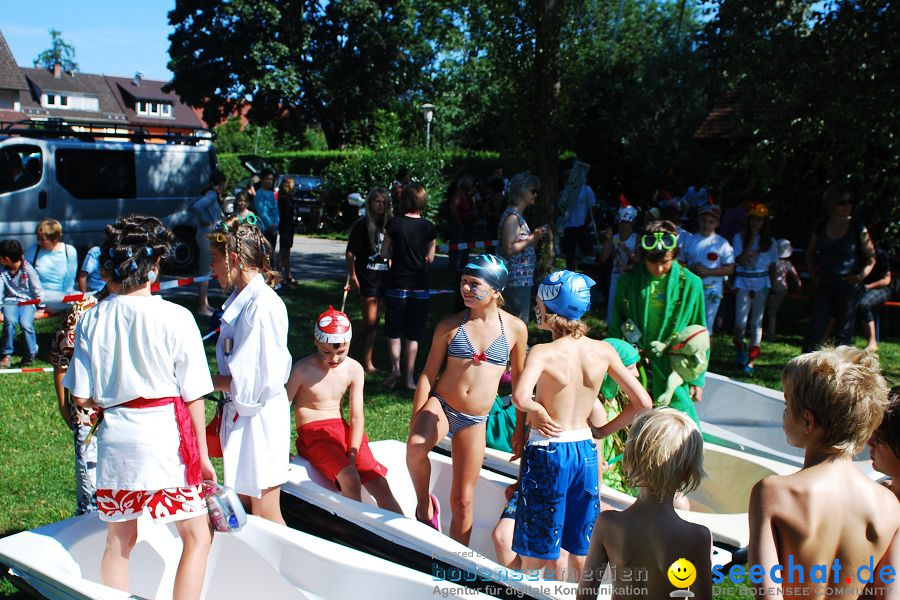 Badewannenrennen 2011: Wasserburg am Bodensee, 16.07.2011