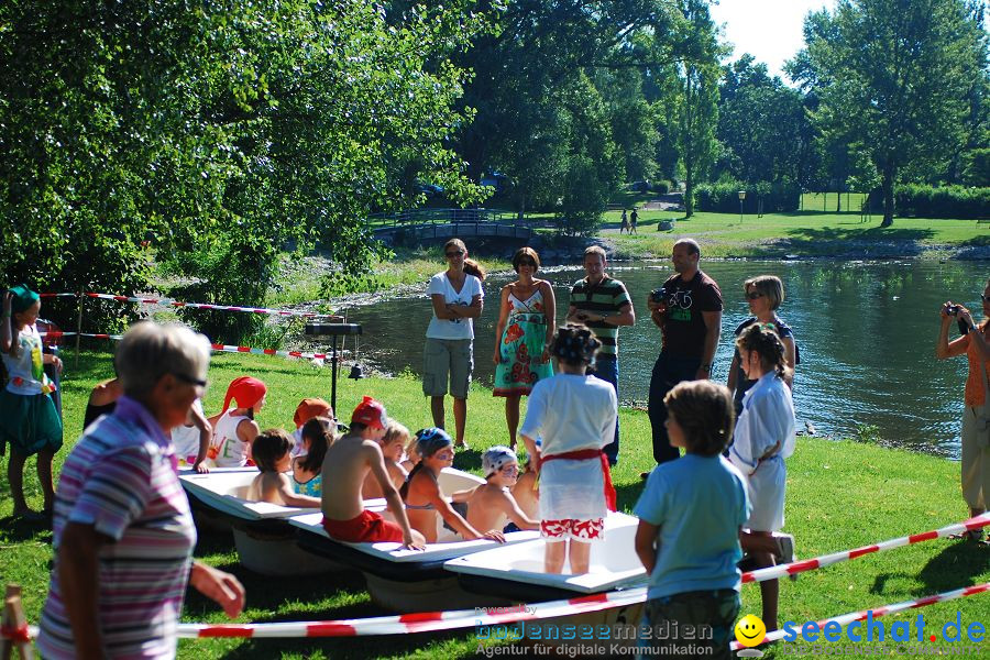 Badewannenrennen 2011: Wasserburg am Bodensee, 16.07.2011