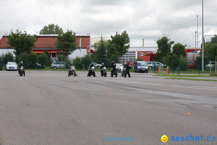 seechat.de Motorradtag: BMW-Wiedereinsteigertraining auf der ADAC-Fahrsiche