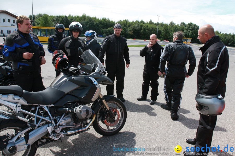 seechat.de Motorradtag: BMW-Wiedereinsteigertraining auf der ADAC-Fahrsiche