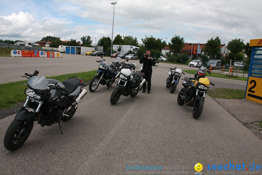 seechat.de Motorradtag: BMW-Wiedereinsteigertraining auf der ADAC-Fahrsiche