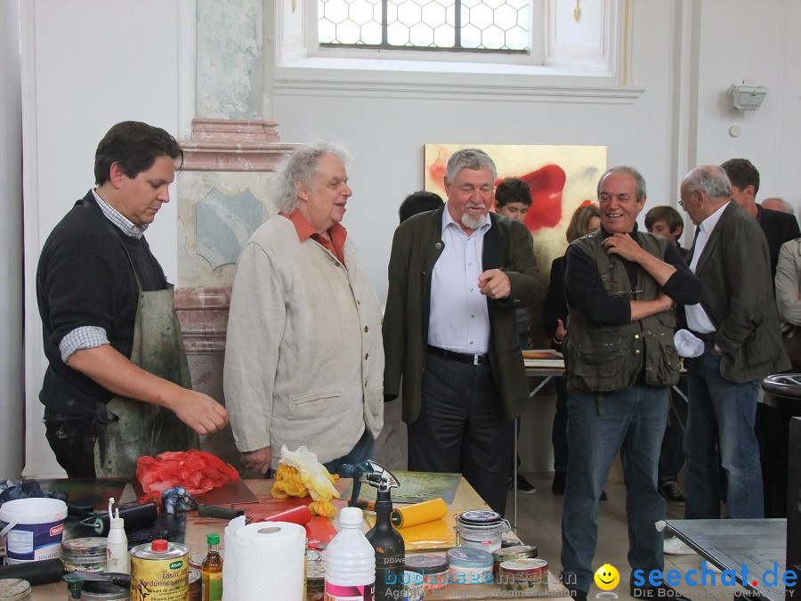 Vernissage von Haas und Waydelich: Schloss Mochental, 23.07.2011