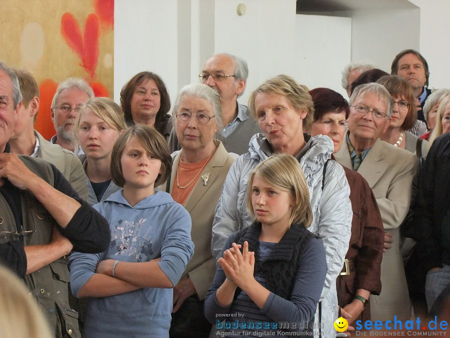 Vernissage von Haas und Waydelich: Schloss Mochental, 23.07.2011