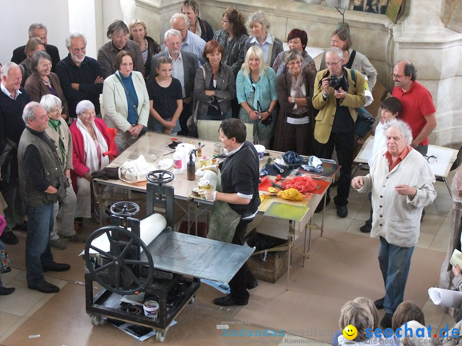 Vernissage von Haas und Waydelich: Schloss Mochental, 23.07.2011