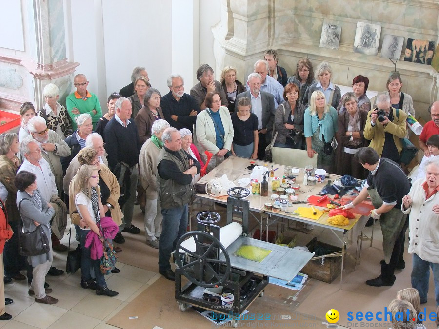 Vernissage von Haas und Waydelich: Schloss Mochental, 23.07.2011