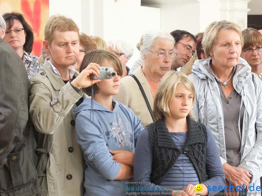 Vernissage von Haas und Waydelich: Schloss Mochental, 23.07.2011