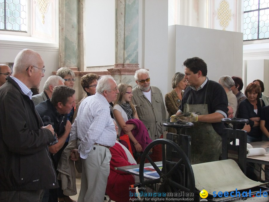 Vernissage von Haas und Waydelich: Schloss Mochental, 23.07.2011