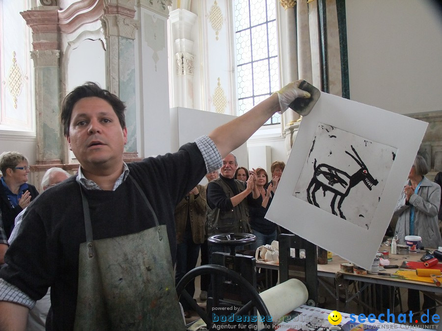 Vernissage von Haas und Waydelich: Schloss Mochental, 23.07.2011