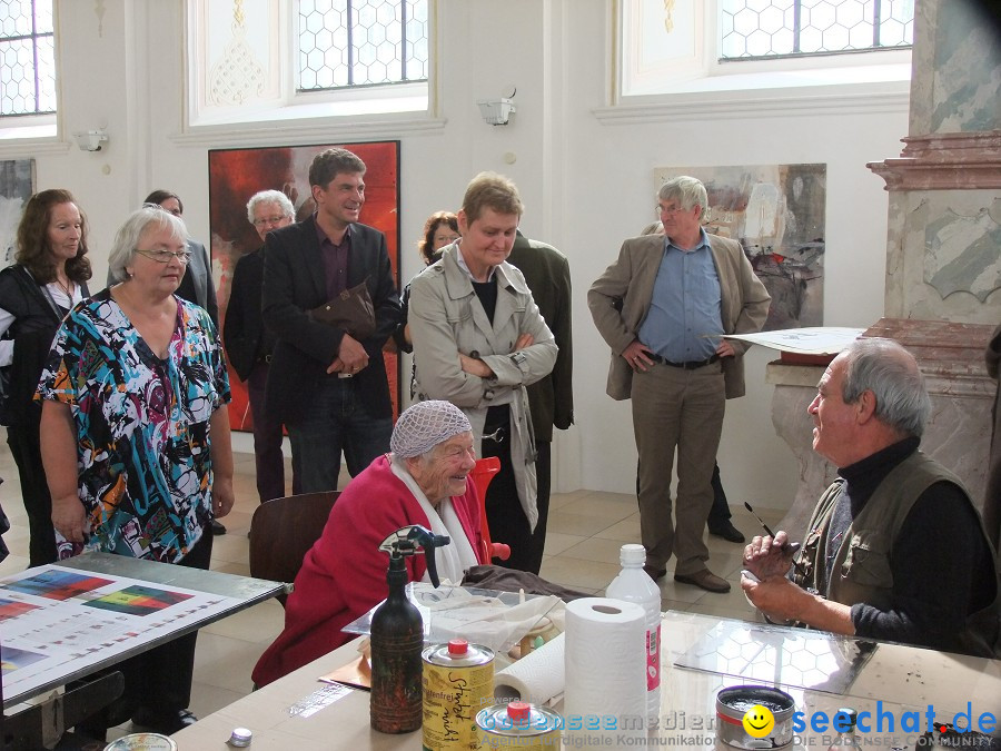 Vernissage von Haas und Waydelich: Schloss Mochental, 23.07.2011