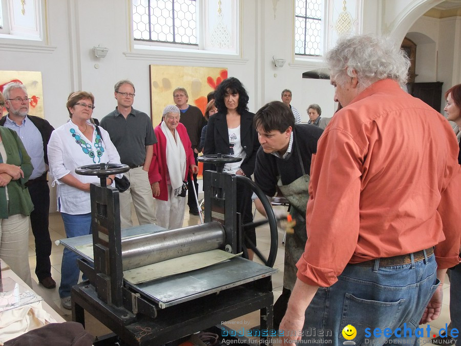 Vernissage von Haas und Waydelich: Schloss Mochental, 23.07.2011