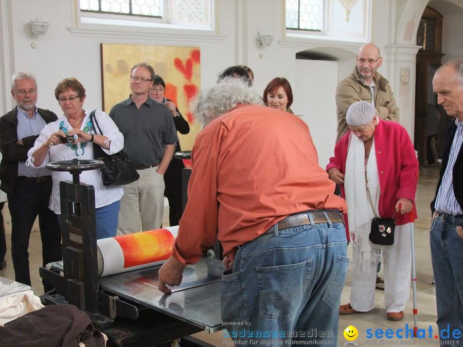 Vernissage von Haas und Waydelich: Schloss Mochental, 23.07.2011