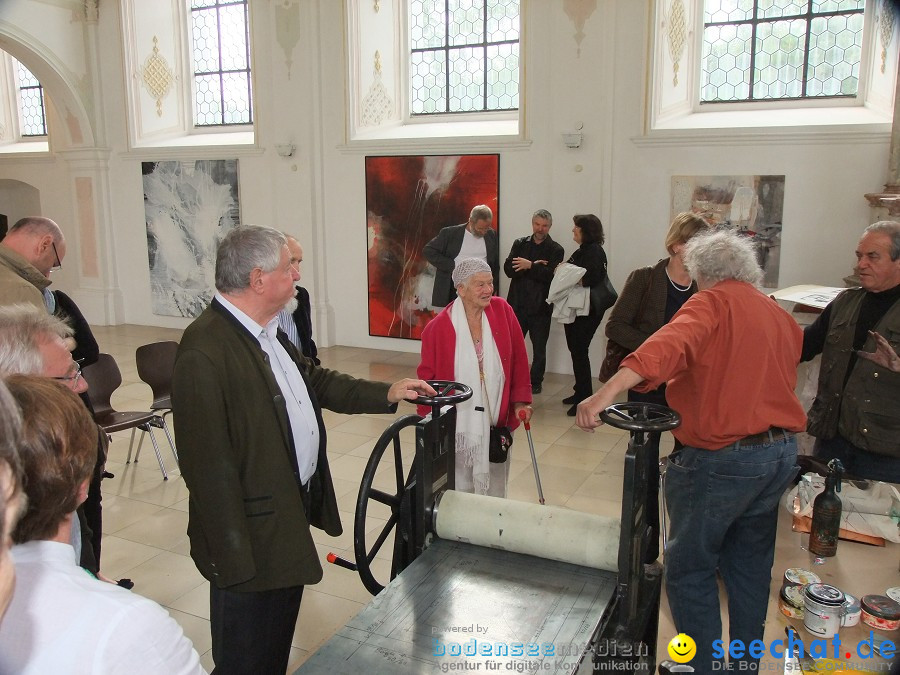 Vernissage von Haas und Waydelich: Schloss Mochental, 23.07.2011