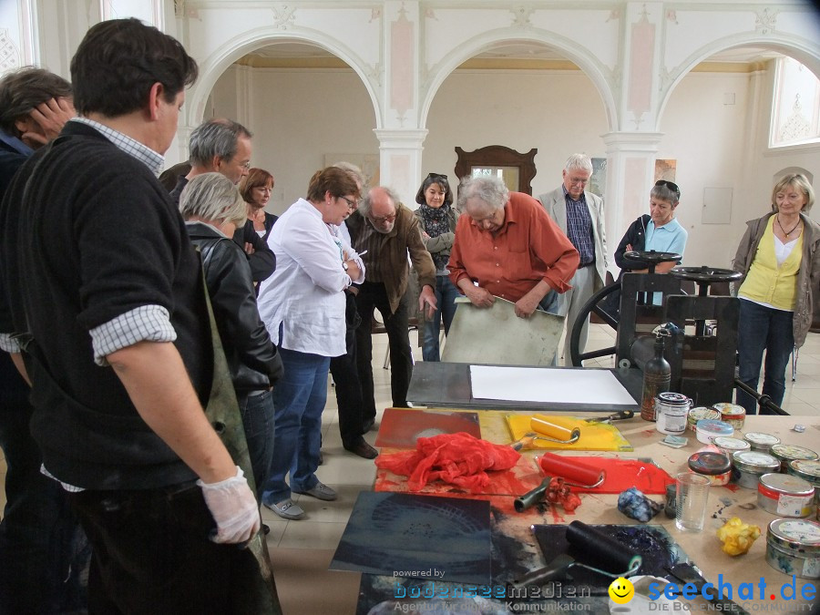 Vernissage von Haas und Waydelich: Schloss Mochental, 23.07.2011