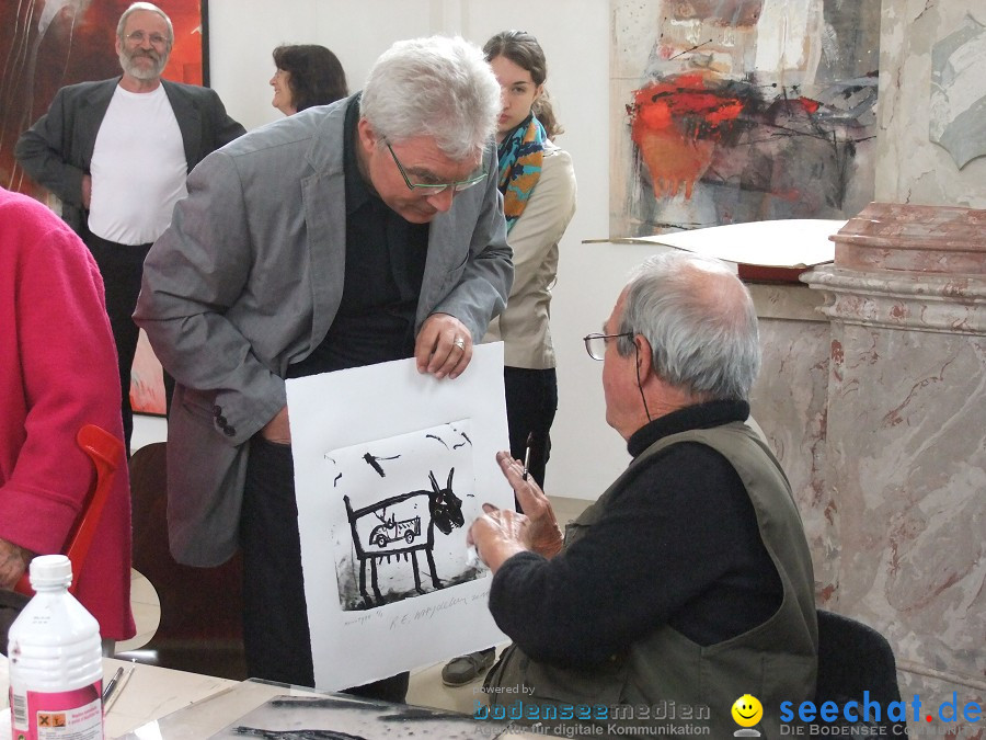 Vernissage von Haas und Waydelich: Schloss Mochental, 23.07.2011