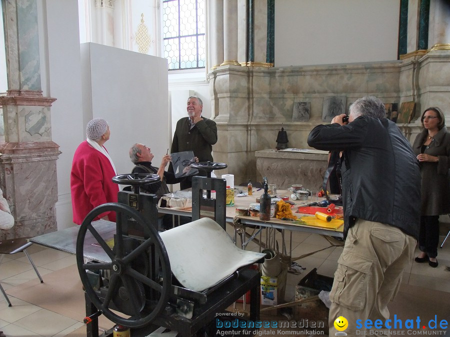 Vernissage von Haas und Waydelich: Schloss Mochental, 23.07.2011