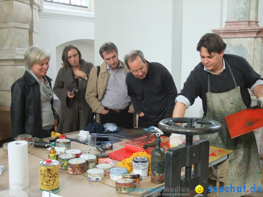 Vernissage von Haas und Waydelich: Schloss Mochental, 23.07.2011