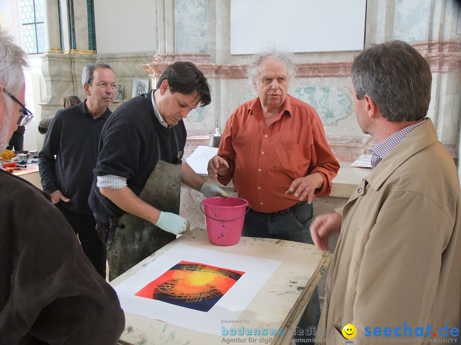 Vernissage von Haas und Waydelich: Schloss Mochental, 23.07.2011