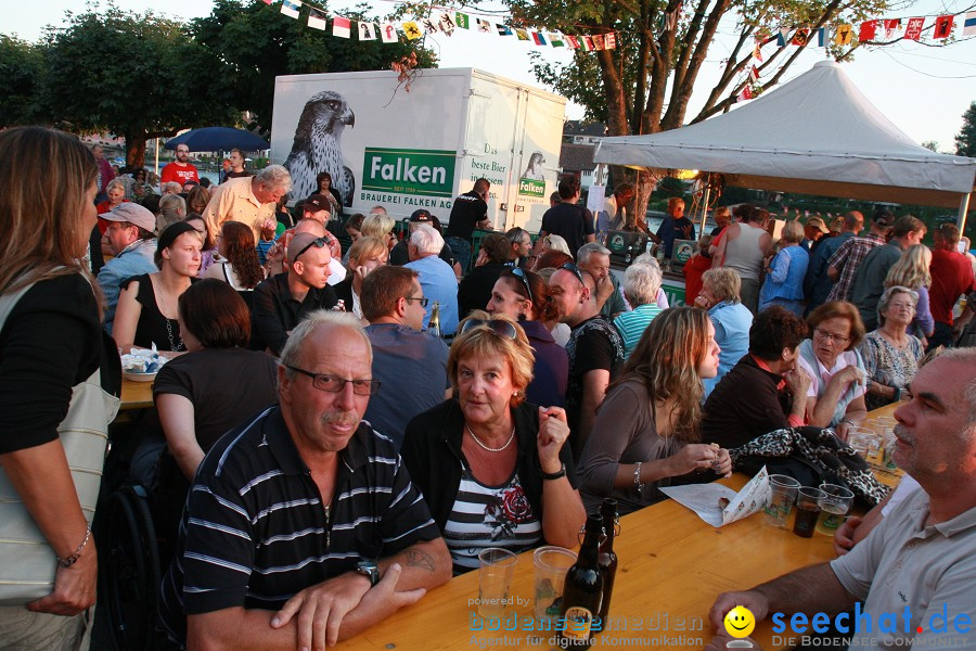 Schweizer Nationalfeiertag mit 1. August-Feuerwerk: Stein am Rhein, 01.08.2