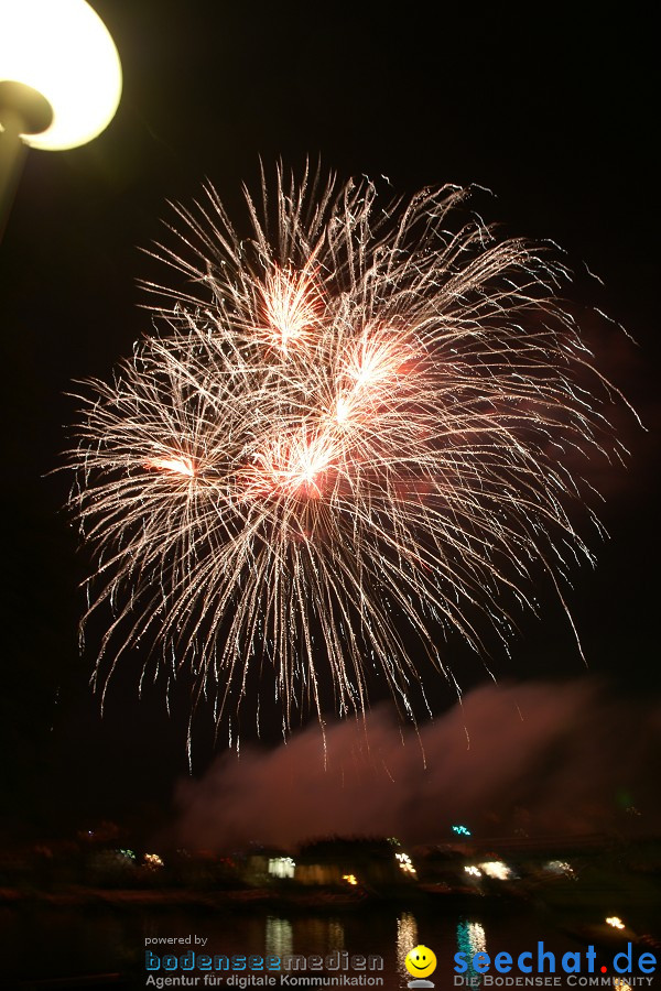 Schweizer Nationalfeiertag mit 1. August-Feuerwerk: Stein ...