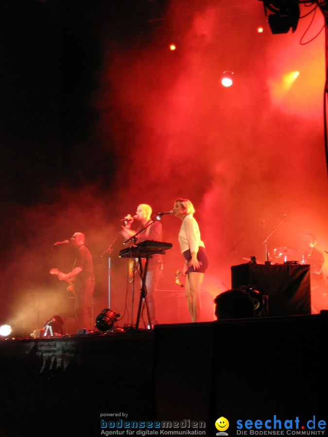 das festival mit Heidi Happy, Marina Mena und MILOW: Schaffhausen, 05.08.20